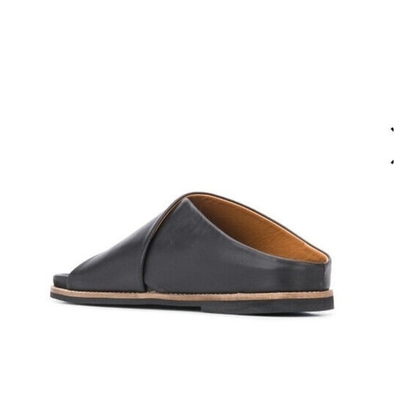 Ganni leather crossover sandals size 5 EUR 36 - Picture 3 of 11